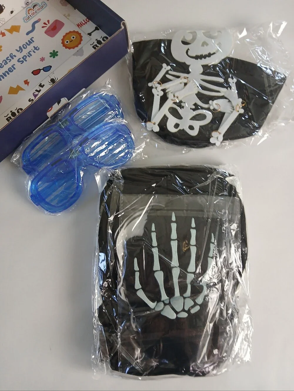 New Jolt Memori Kids Medium Skeleton Costume